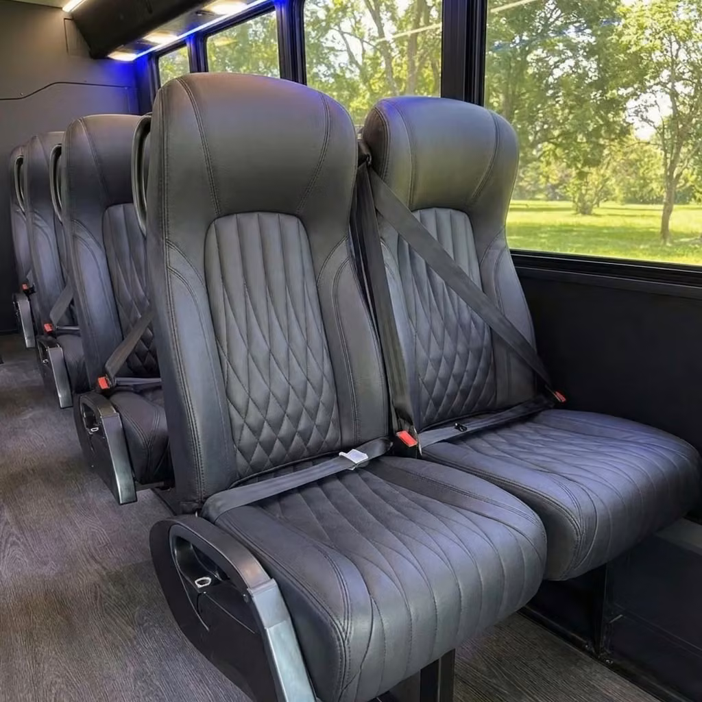 kingman 20 passenger minibus high back seats