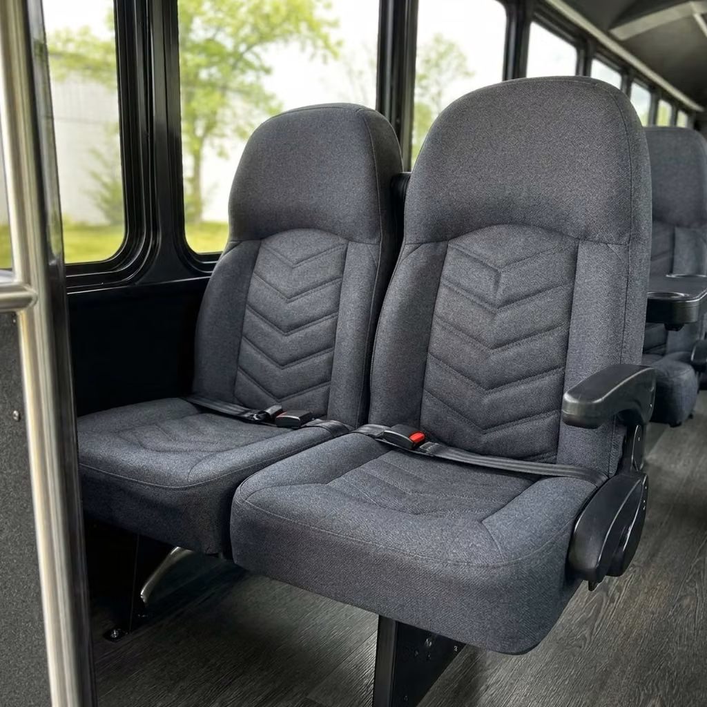 kingman 25 passenger minibus high back seats