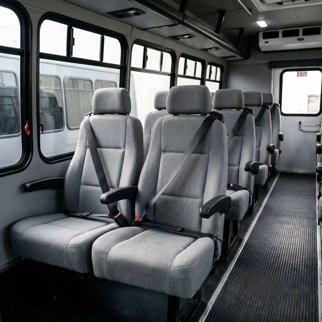 kingman 35 passenger minibus reclining seats