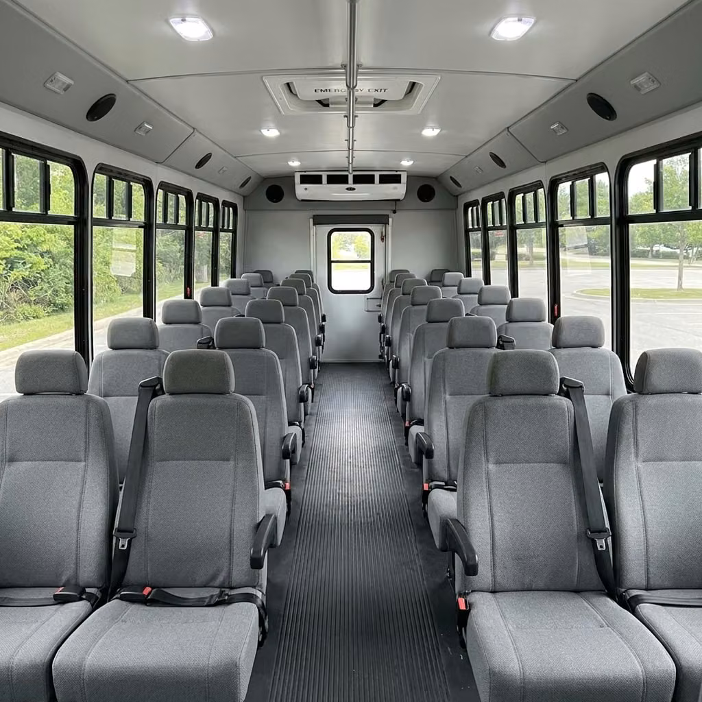 kingman 35 passenger minibus seating
