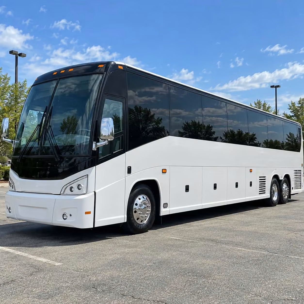kingman 56 passenger charter bus rental