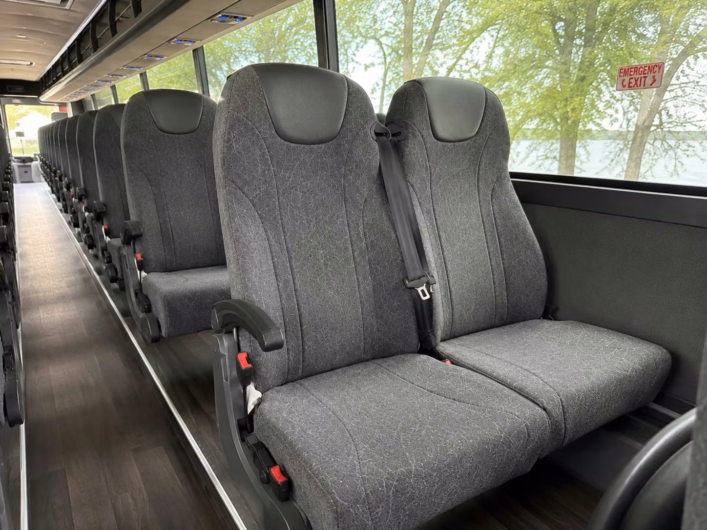 kingman charter bus interior 1