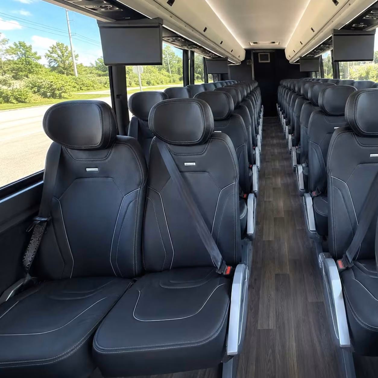 kingman charter bus interior 3