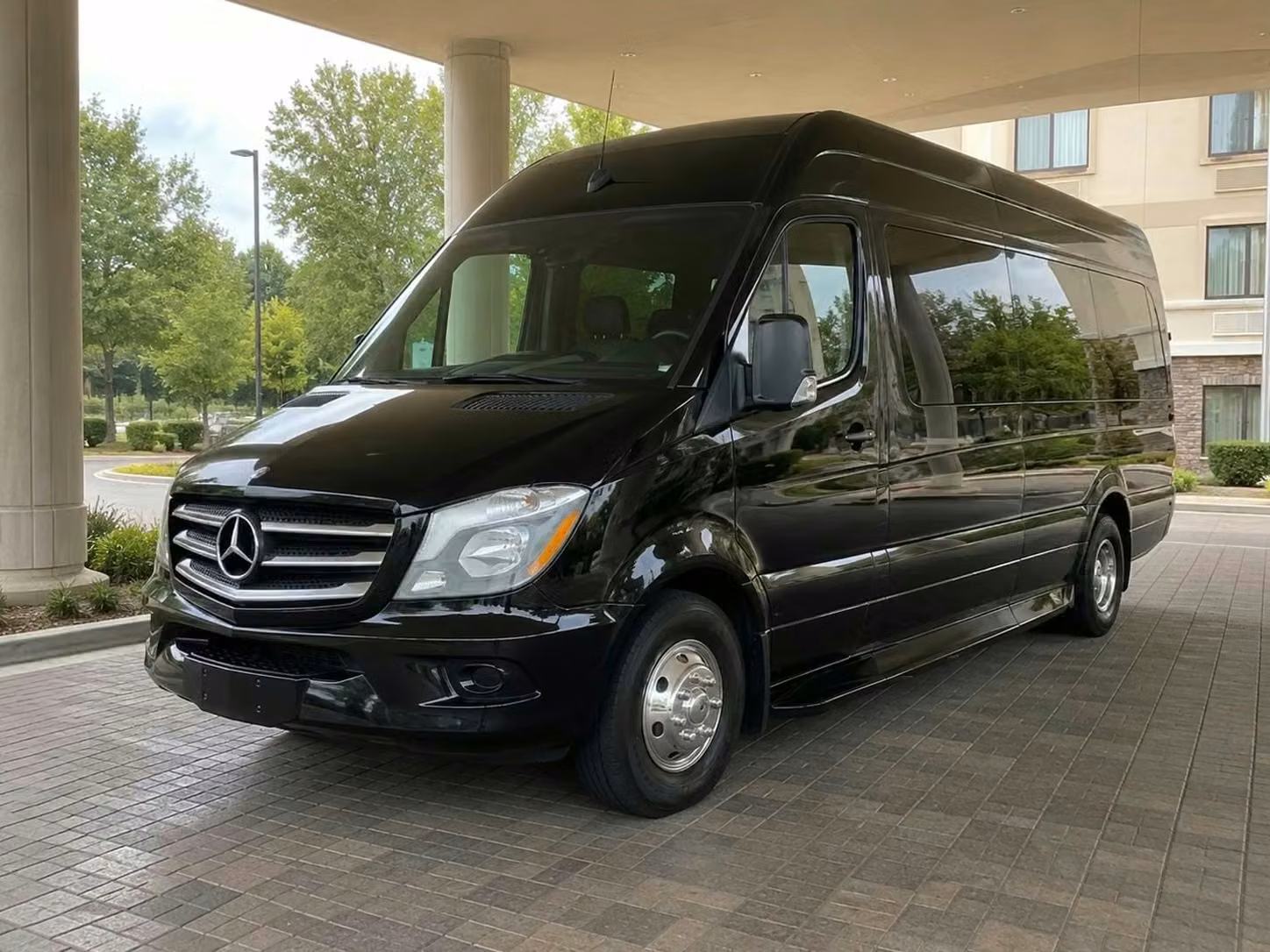 kingman sprinter van rental with driver tinted windows