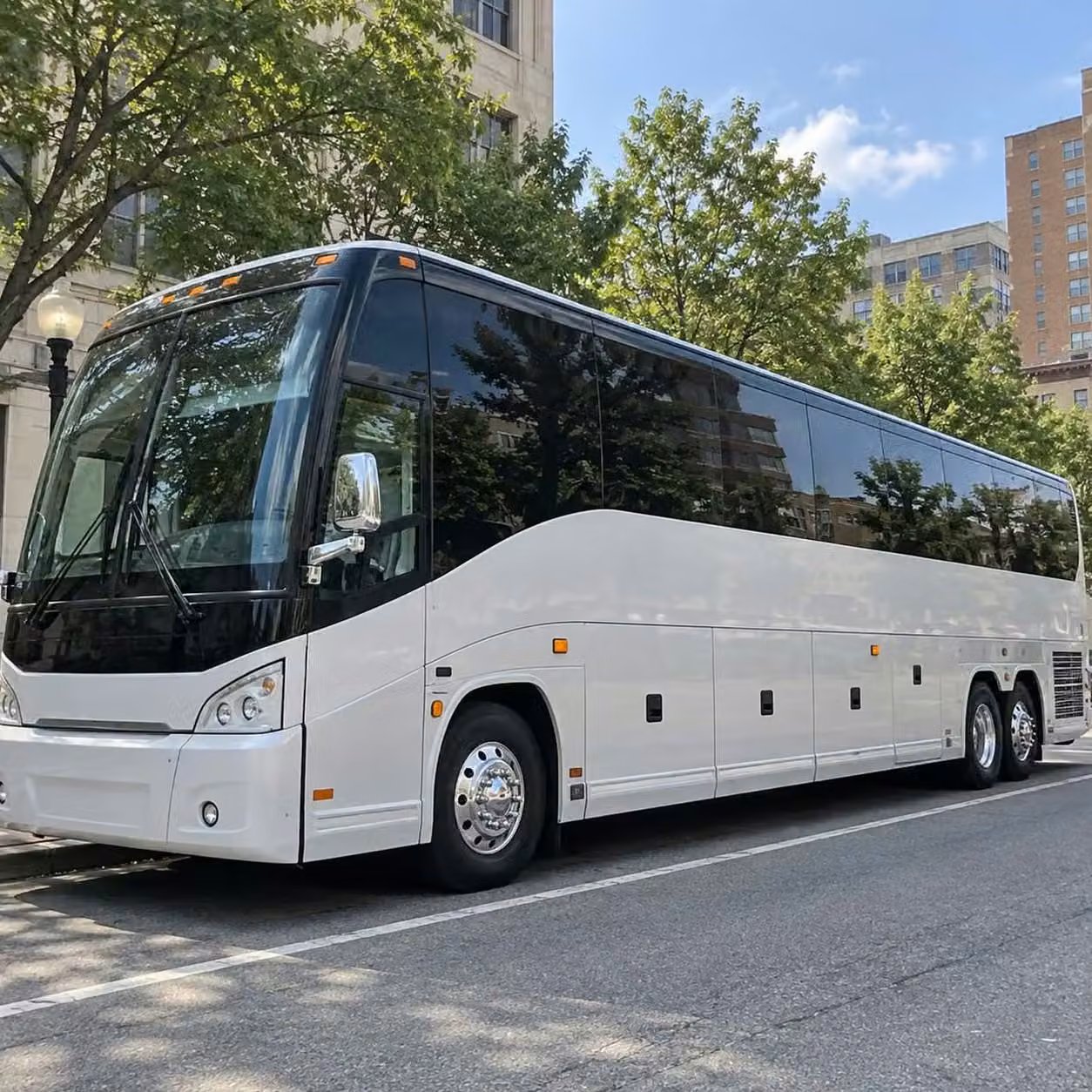 kingman wedding buses with a c wifi power outlets and onboard restrooms