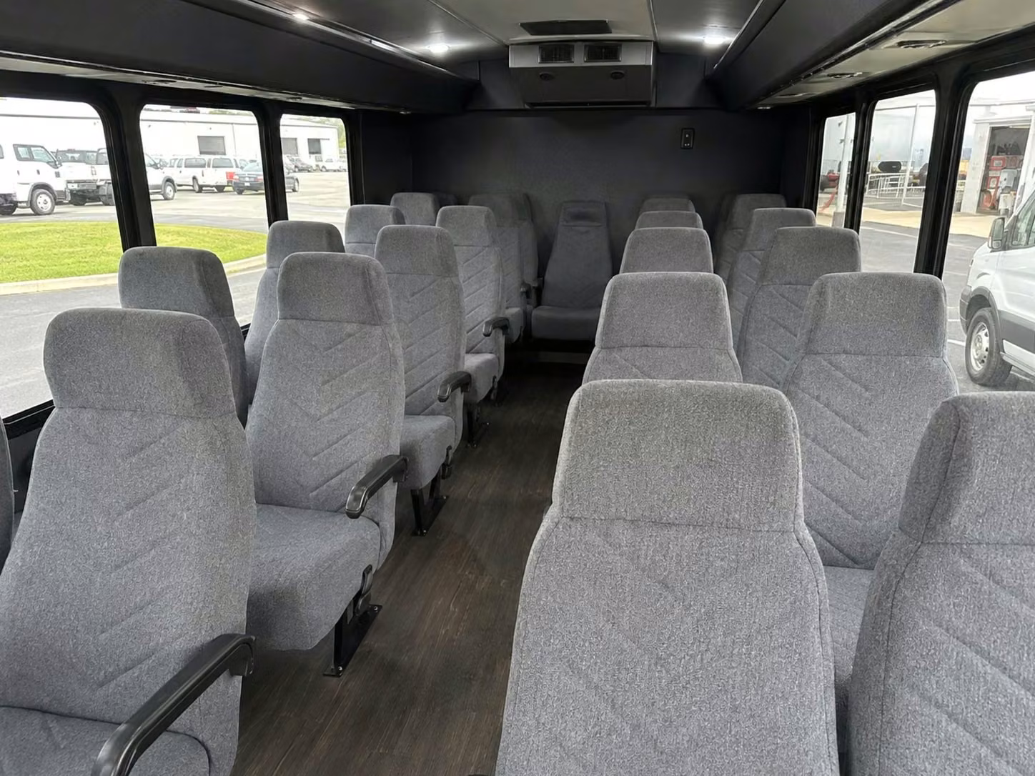 18 passenger minibus interior