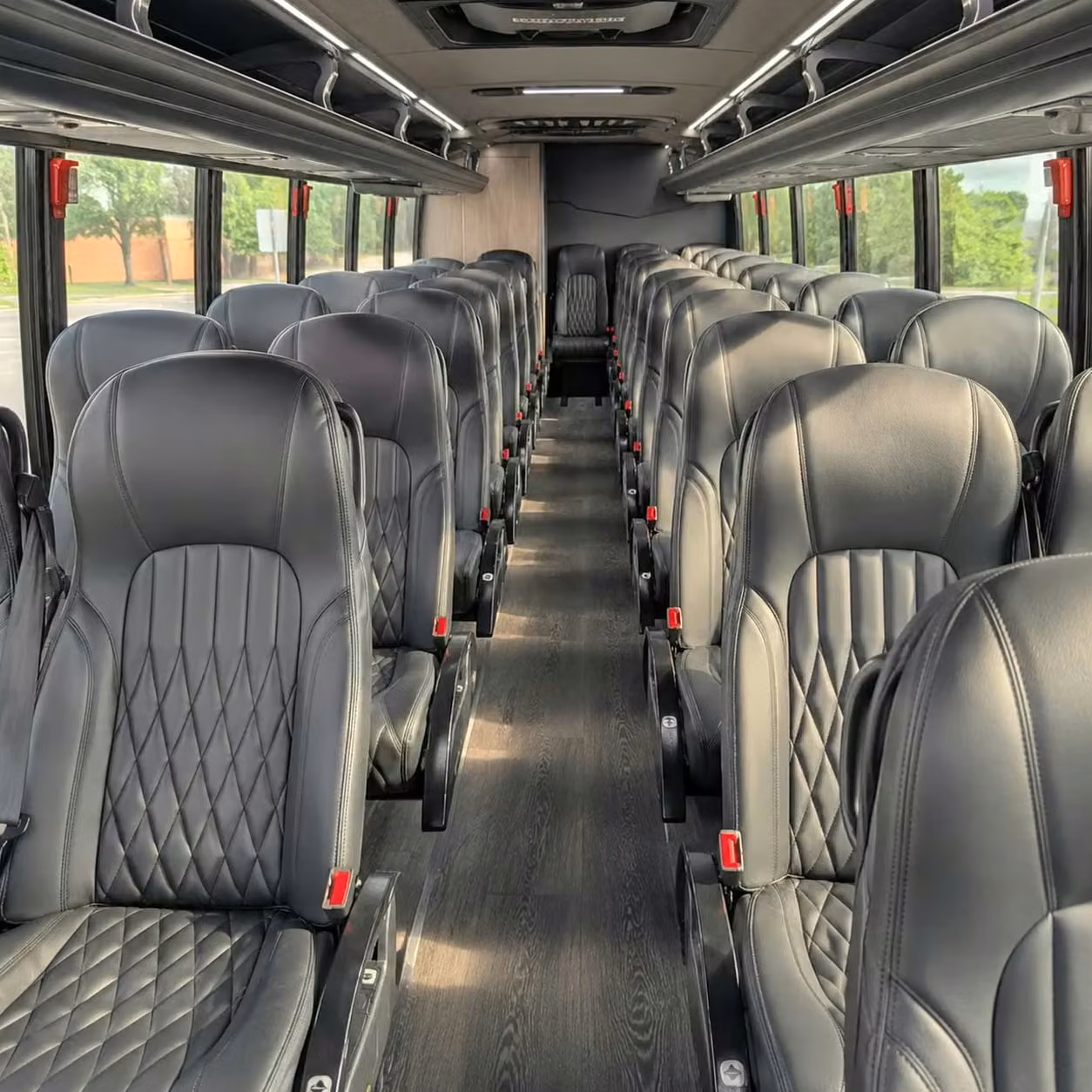 30 passenger minibus interior
